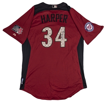 2011 Bryce Harper Signed USA All-Star Futures Game Jersey (Beckett)